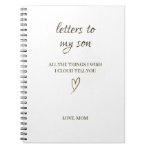 Lettres à mon fils – Lettre personnalisée