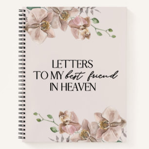 Carnet Lettres À Mon Meilleur Ami Dans Le Ciel