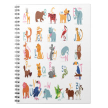 Lettres alphabétiques animaux pour les enfants ens