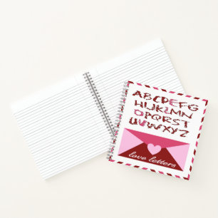 Carnet Lettres d'amour
