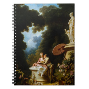 Carnet Lettres d'amour par Jean Honore Fragonard