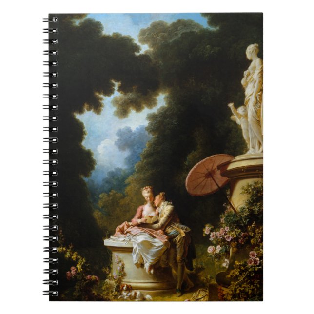Carnet Lettres d'amour par Jean Honore Fragonard (Devant)
