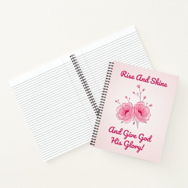 Carnet Lève-Toi Et Brille Et Donne Sa Gloire À Dieu ! Jou (Intérieur)
