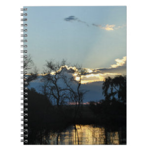 Carnet Lever de soleil dans une ferme appelée Poortjie af