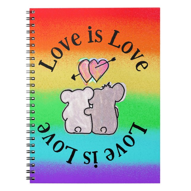 Carnet LGBTQ Koala (Devant)