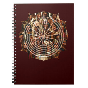 Carnet L'homme dans le Maze - style folklorique