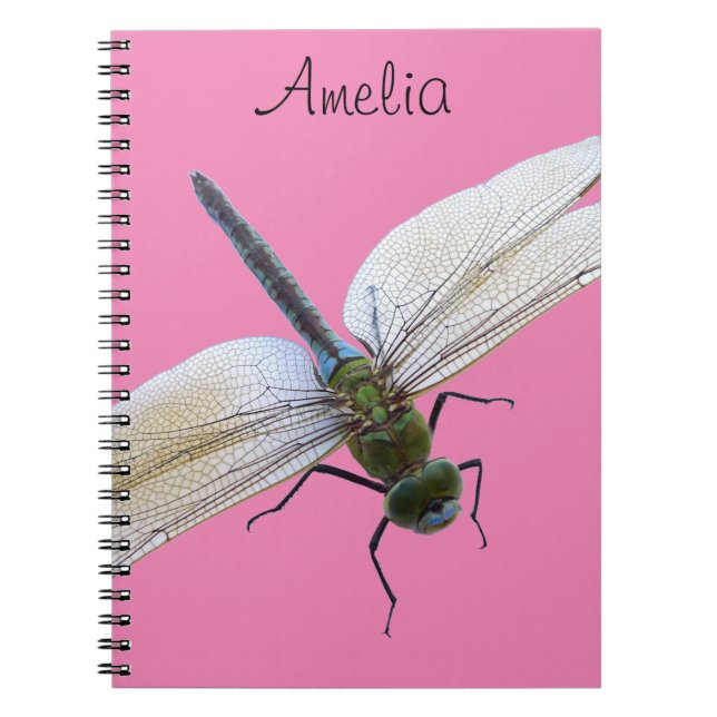 Carnet libellule (Devant)
