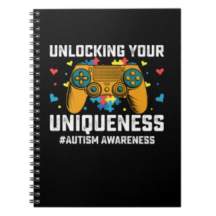 Carnet Libérer Votre Unicité Autisme Jeu Joueur