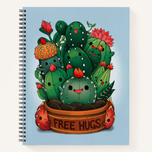 Carnet Libres Hugs Succulents