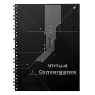 Carnet Libreta Espiral 'Glitch Controlado' - Arte Abstrac
