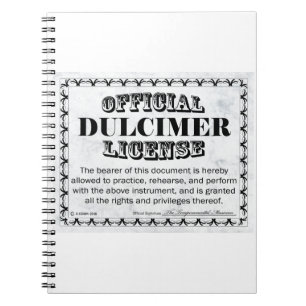 Carnet Licence Dulcimer