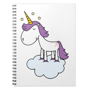 Carnet licorne adorable