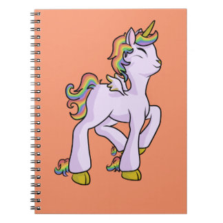 Carnet Licorne d'arc-en-ciel !