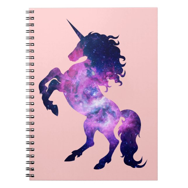 Carnet Licorne de l'espace (Devant)