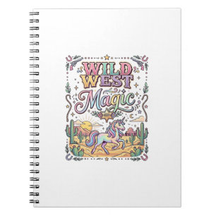 Carnet Licorne Magie Far West Original