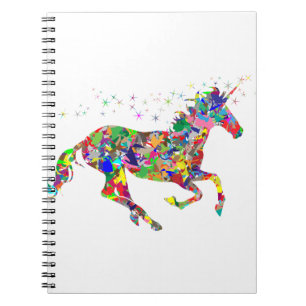 Carnet Licorne Rainbow