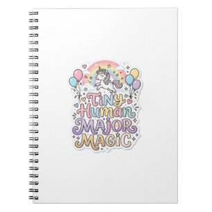 Carnet Licorne Tiny Human Major Magic Premium Vector Vect