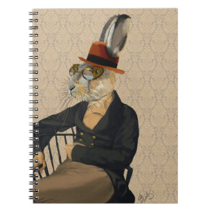 Carnet Lièvres de Horatio sur la chaise