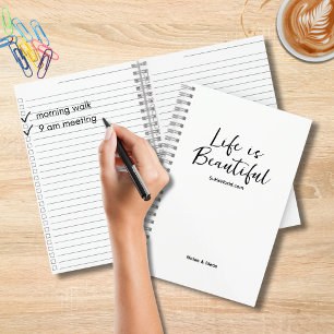 Carnet Life is Beautiful Blog Marque site Checklist