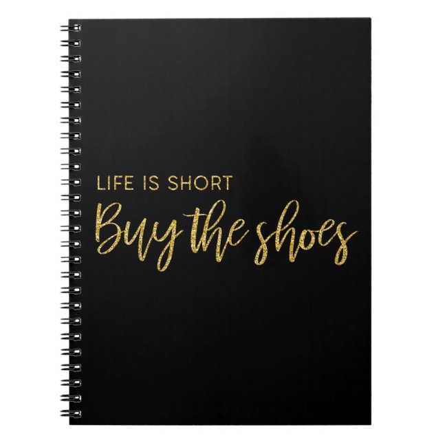 Carnet Life Is Short (Devant)