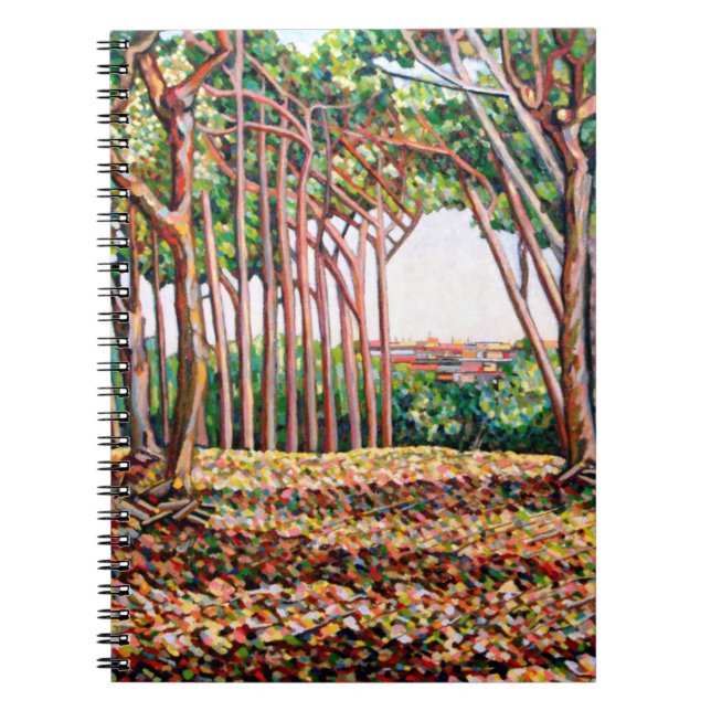 Carnet Ligne des arbres 2009 (Devant)