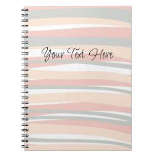 Carnet Lignes Abstraites Chic Boho