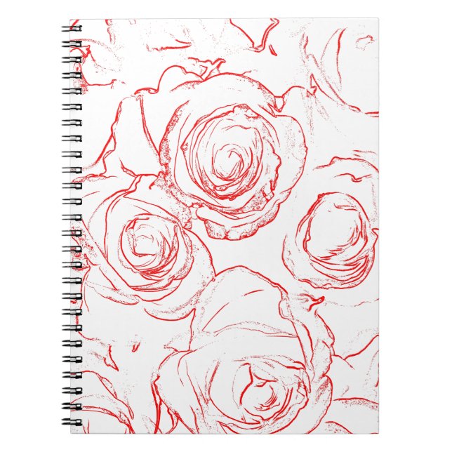 Carnet Lignes directrices de Red Roses (Devant)