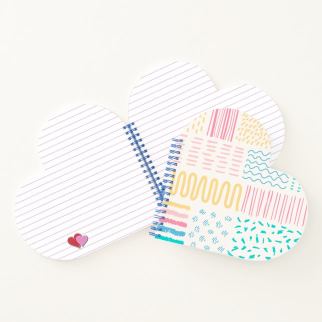 Carnet Lignes motifs (Intérieur)