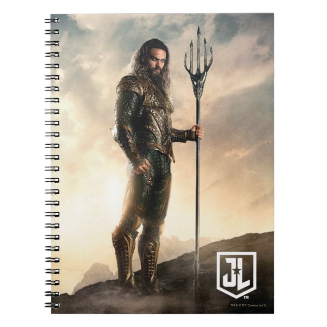 Carnet Ligue de Justice | Aquaman Sur Le Champ De Bataill (Devant)