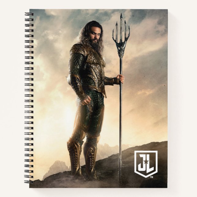 Carnet Ligue de Justice | Aquaman Sur Le Champ De Bataill (Devant)
