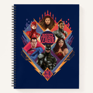 Carnet Ligue de Justice   Insigne du groupe de hachures d
