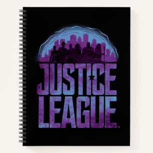 Carnet Ligue de Justice   Justice League City Silhouette