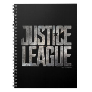 Carnet Ligue de Justice Logo métallique de la Ligue de
