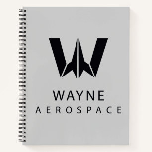 Carnet Ligue de Justice Logo Wayne Aerospace