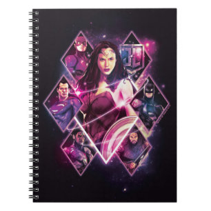 Carnet Ligue de Justice Panneaux de groupe galactique d