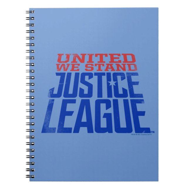 Carnet Ligue de Justice | United We Stand Graphic (Devant)