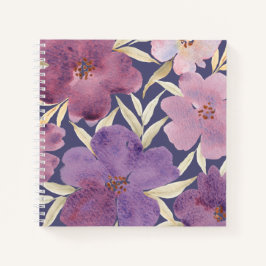 Carnet Lilas en acuarela 