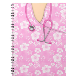 Carnet L'île rose et blanche de ketmie Médicale frotte