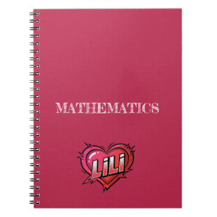 Carnet Lili rose