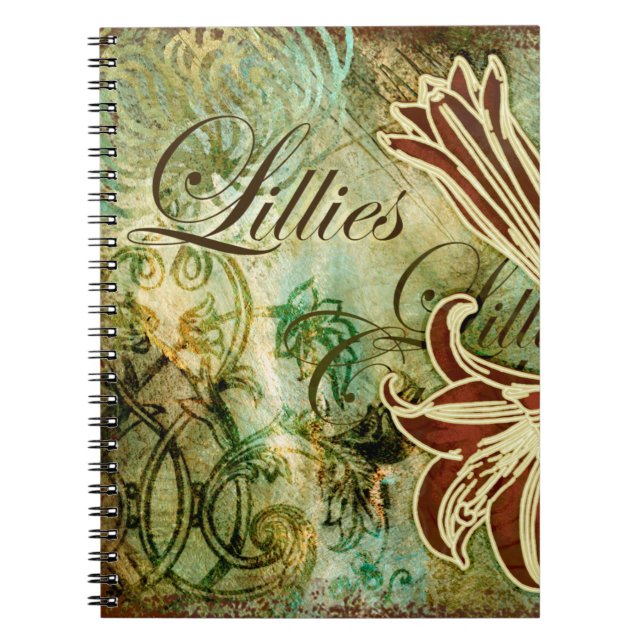 Carnet Lillies (Devant)