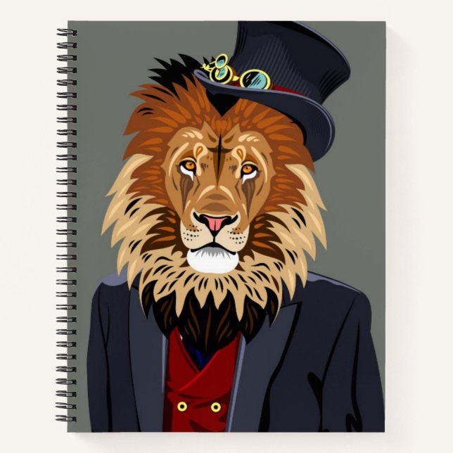 Carnet Lion classique (Devant)