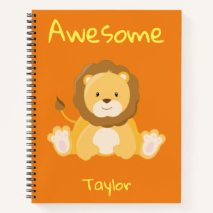 Carnet Lion génial