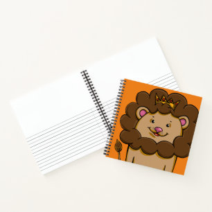 Carnet Lion King Dessin Numérique, Couleurs Joyeuses