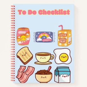 Carnet Liste de contrôle 💗 ✨ 💛 🍓