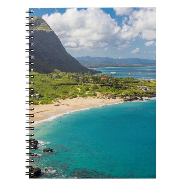 Carnet Littoral de la plage de Makapuu (Devant)