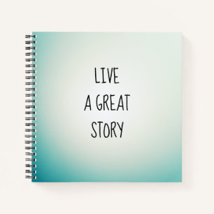 Carnet LIVE A GRAND STORY Notebook