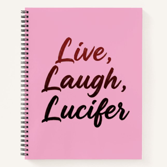 Carnet Live, Laugh, Lucifer (Devant)