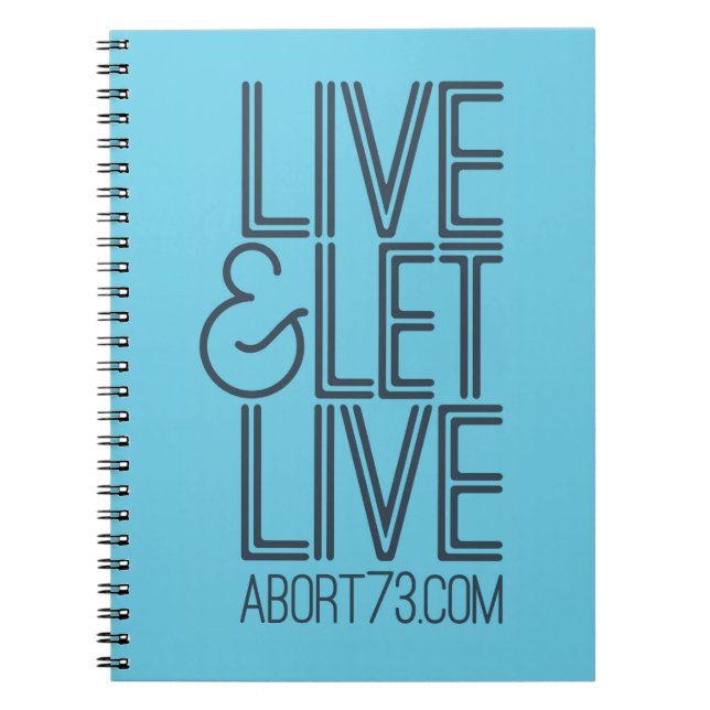 Carnet Live & Let Live | Abort73.com (Devant)