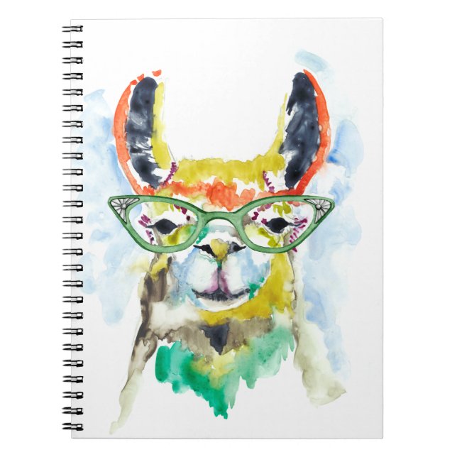 Carnet Llama à pantalons (Devant)