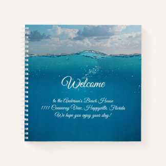 Carnet Location de maison de plage sous-marine bienvenue